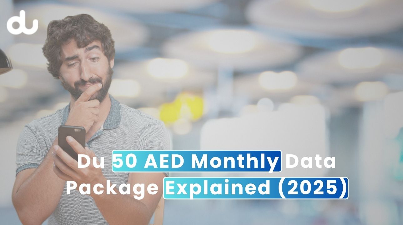 Du 50 AED Monthly Data Package
