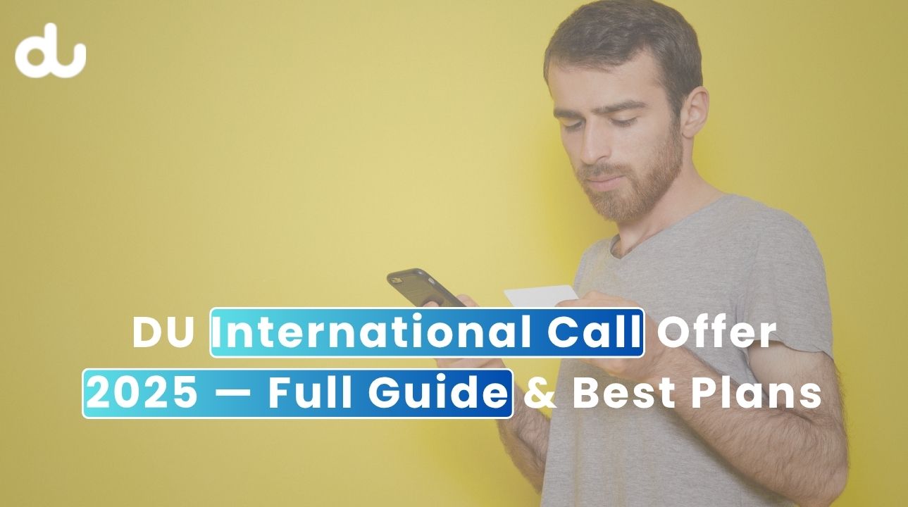 DU international call offer
